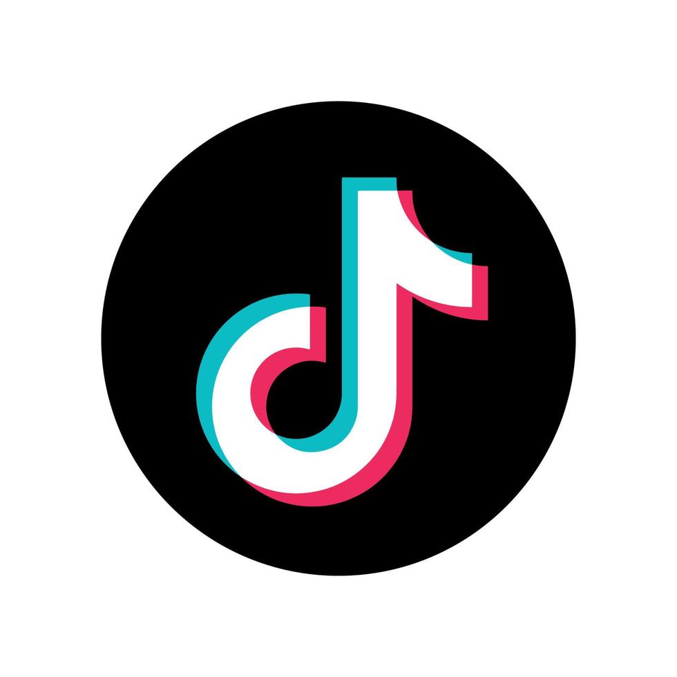 6057996 Tiktok Logo On Transparent Background Gratis Vetor